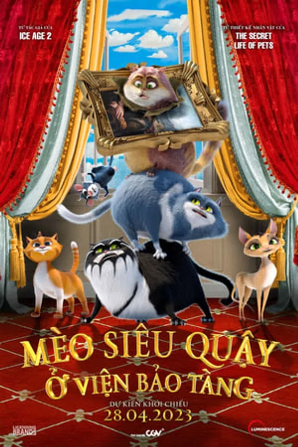 Poster phim Mèo Siêu Quậy Ở Viện Bảo Tàng trên Motchill