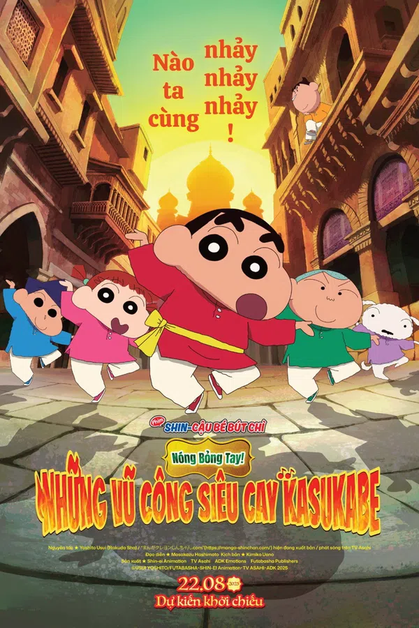 Xem Phim Shin - Cậu Bé Bút Chì 33: Nóng Bỏng Tay! Những Vũ Công Siêu Cay Kasukabe Vietsub HD Online